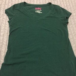 V neck tee shirt